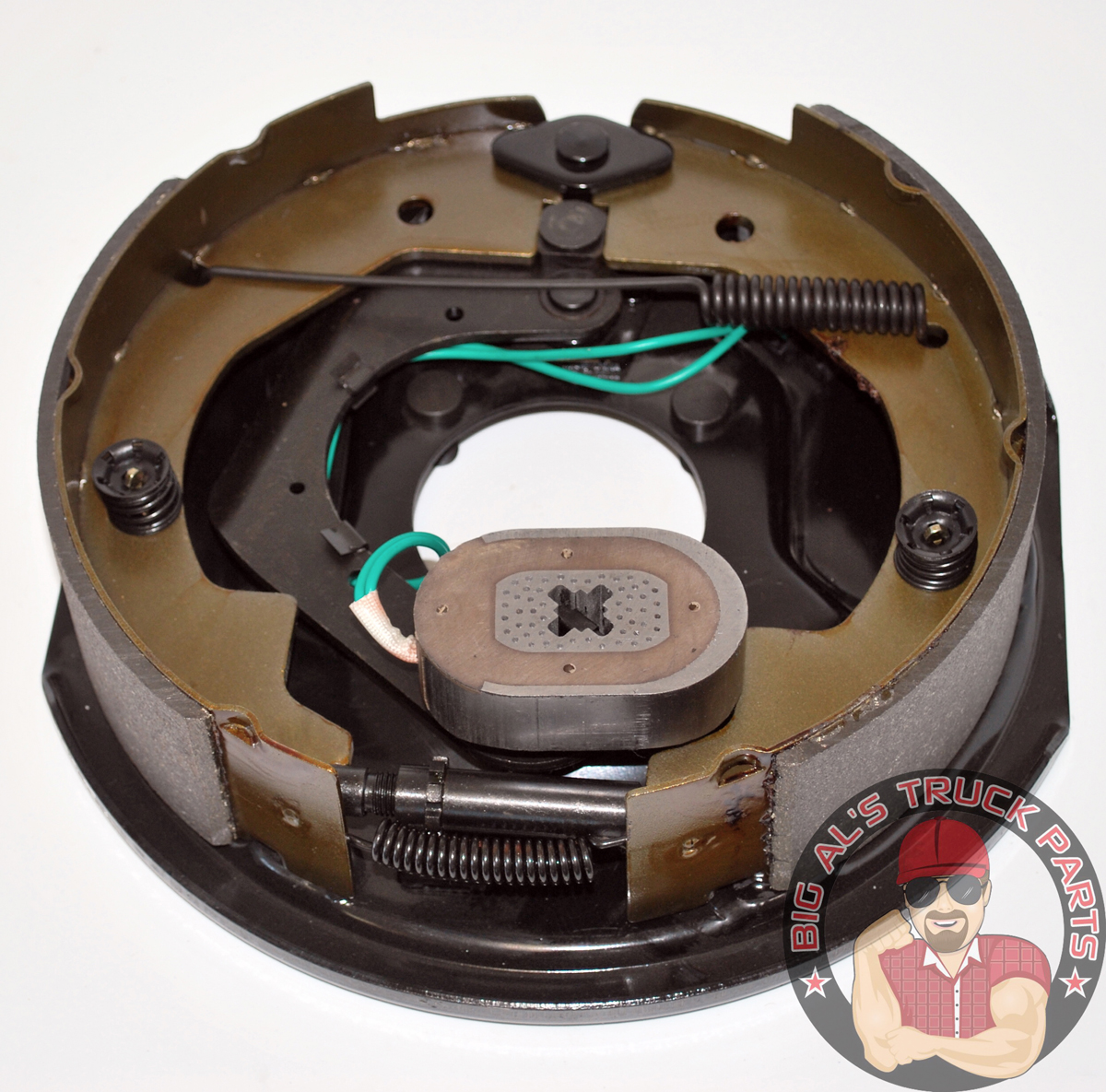 Diamond Plate Side Tool Box Trailer Brake Backing Plate